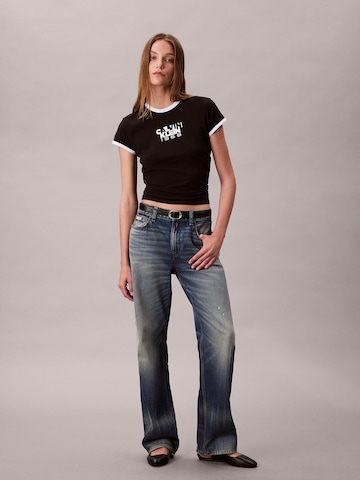 Calvin Klein Jeans Shirt '1968' in Zwart