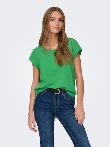 ONLY Blouse 'VIC' in Groen: voorkant