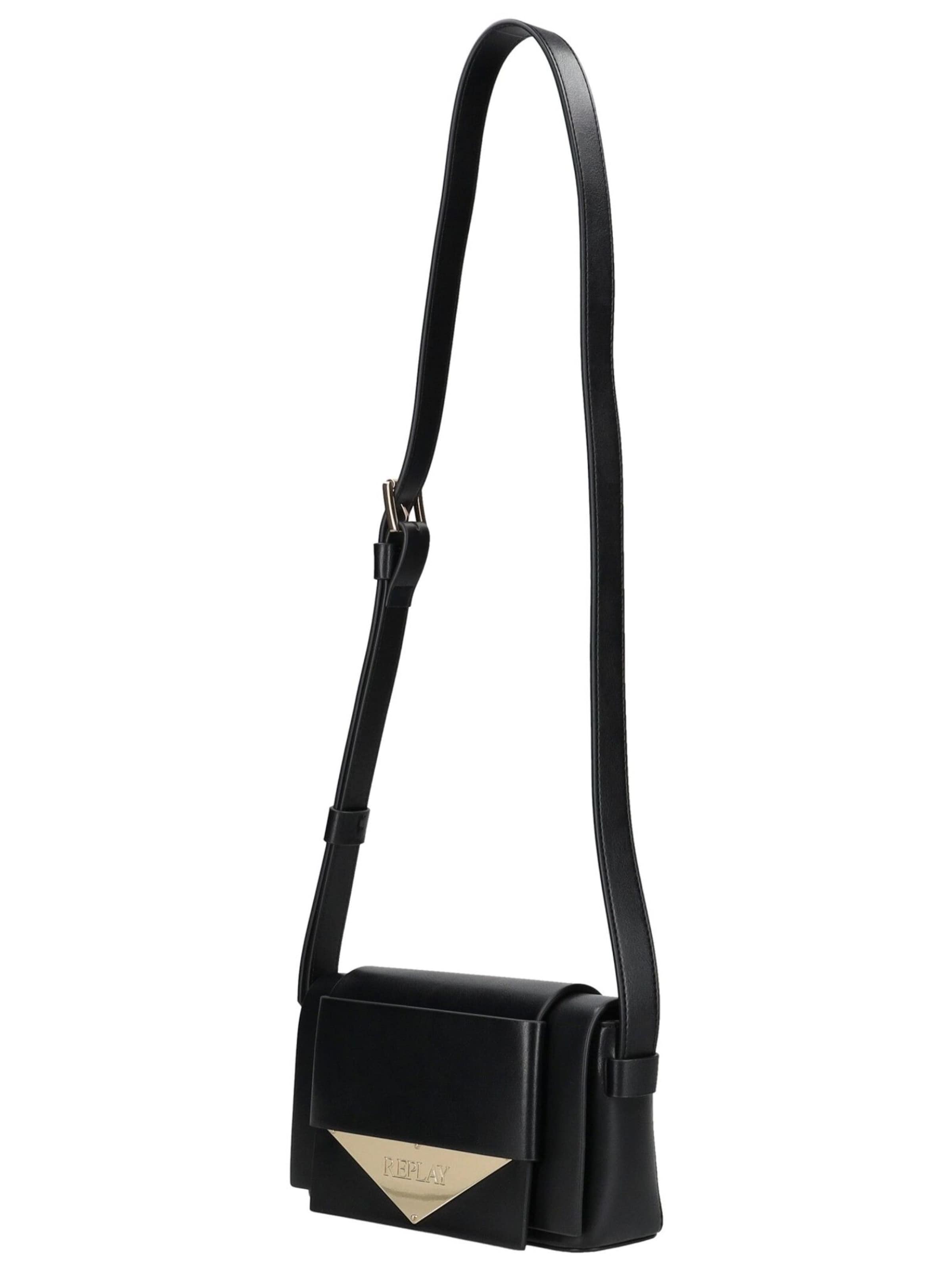 REPLAY Schoudertas in Zwart