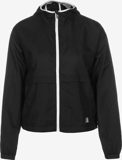 new balance Outdoor Jacket in Black / White, Item view