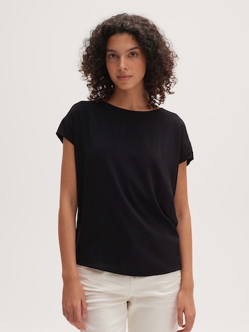 OPUS T-shirt 'Skita' i svart: framsida