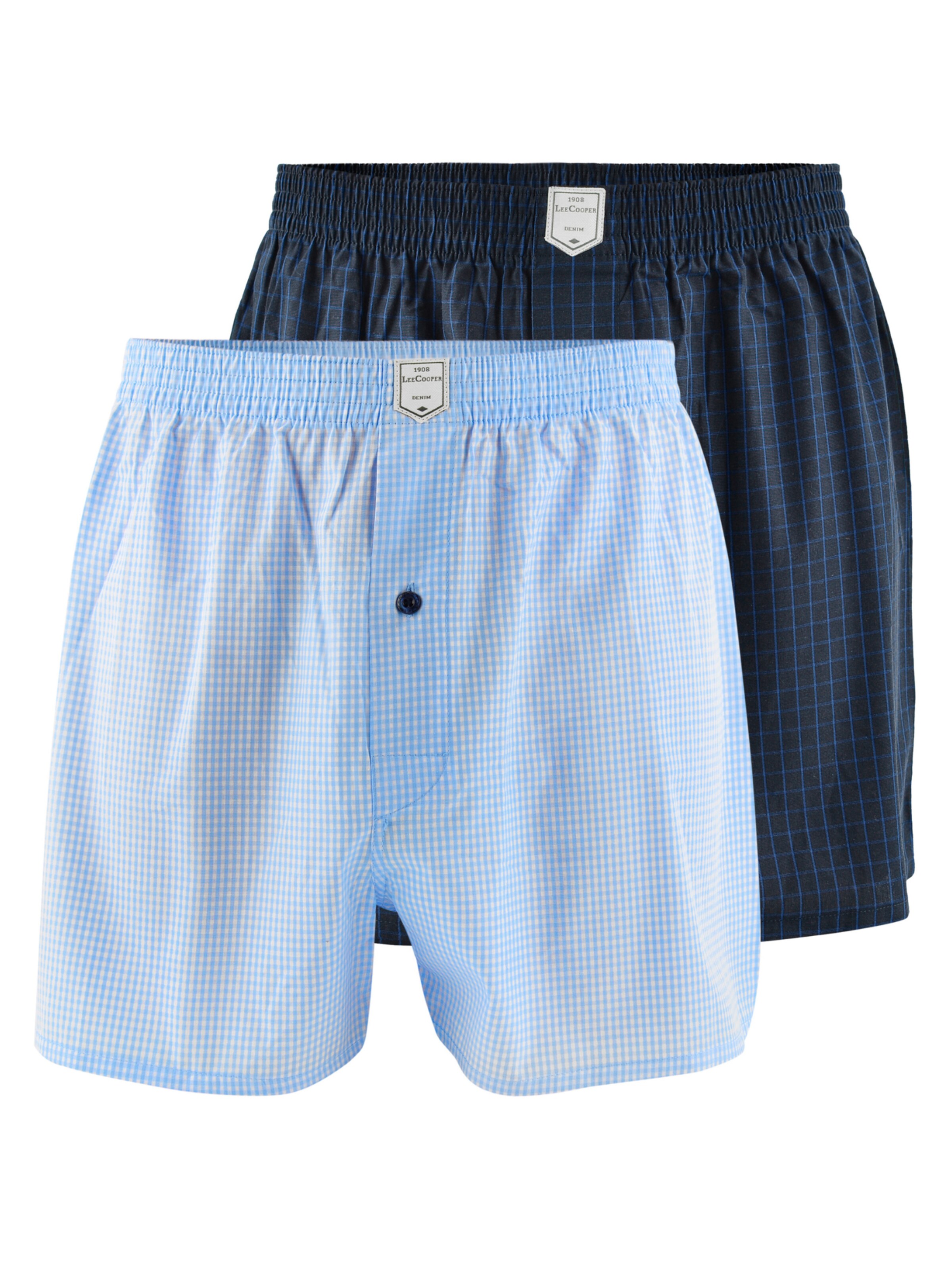 Lee Cooper Boksershorts i blå