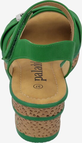 Palado Strap Sandals 'Vemlu' in Green