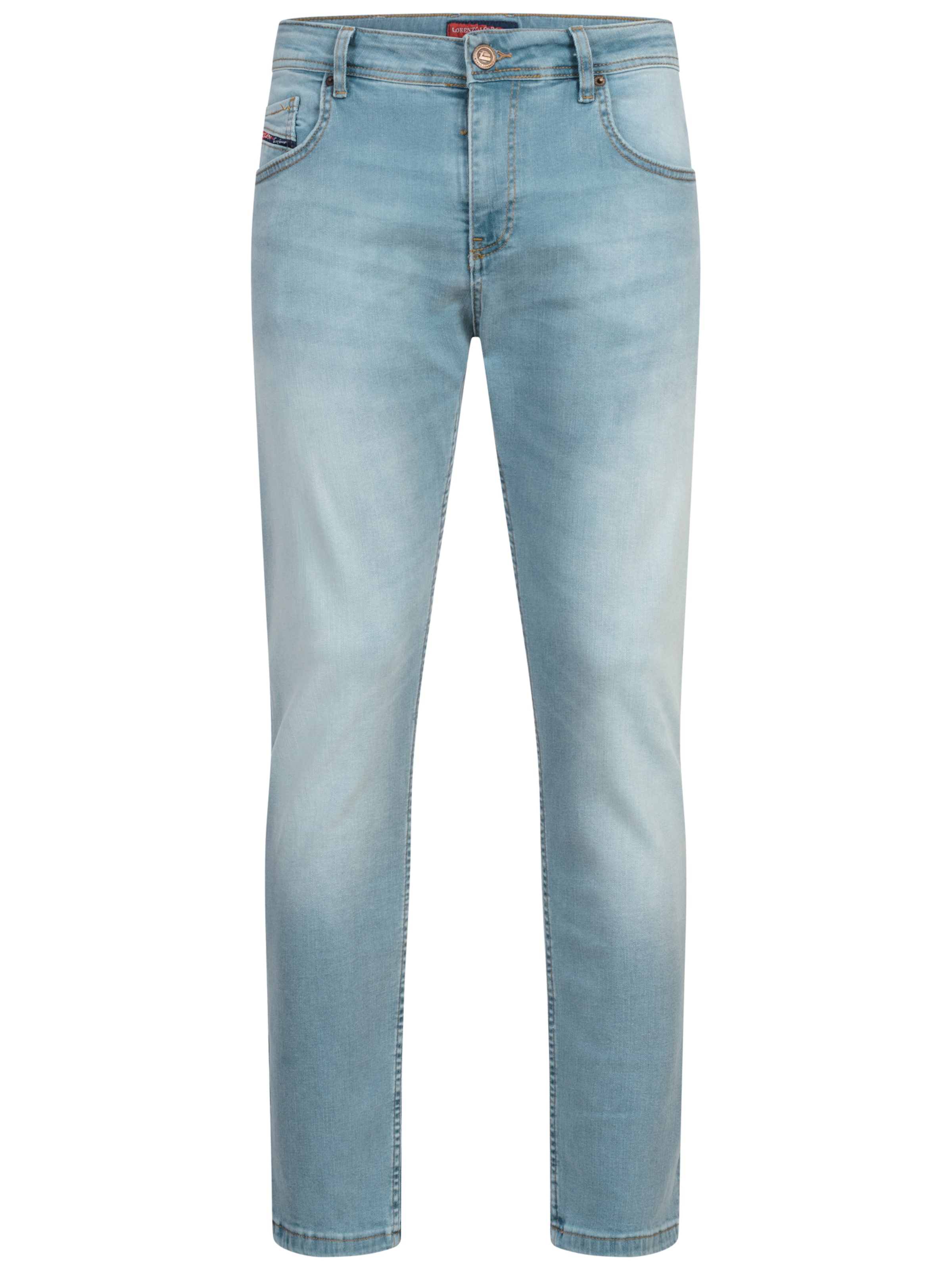 Lorenzo Loren Regular Jeans in Blauw: voorkant