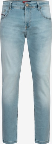 Regular Jean Lorenzo Loren en bleu : devant