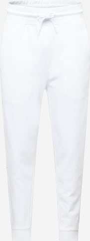 Tapered Pantaloni 'Daky' di HUGO Red in bianco: frontale