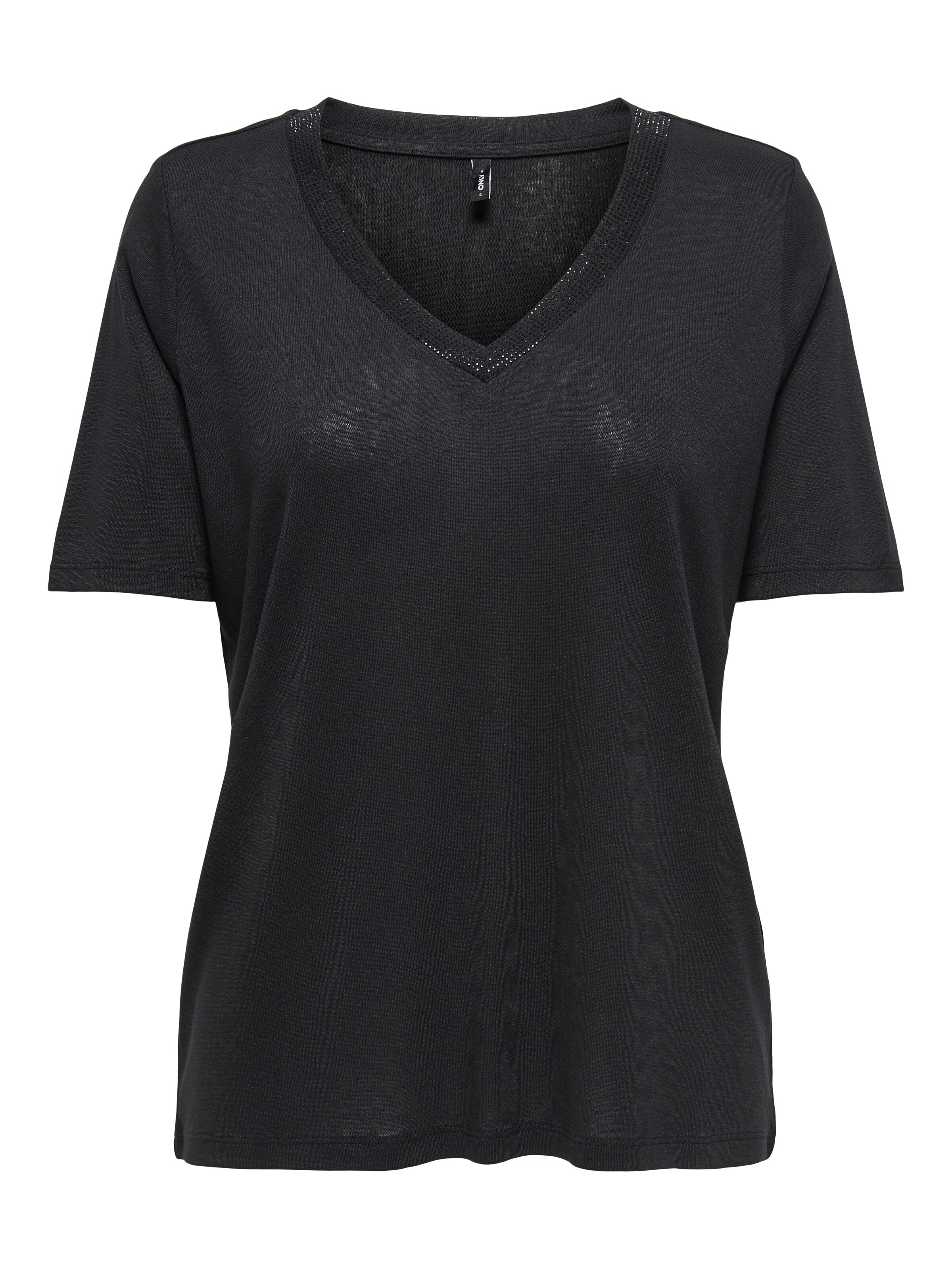 ONLY Shirt in Schwarz: Vorderseite