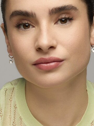 Boucles d'oreilles 'Musban' Luxenter en argent : devant