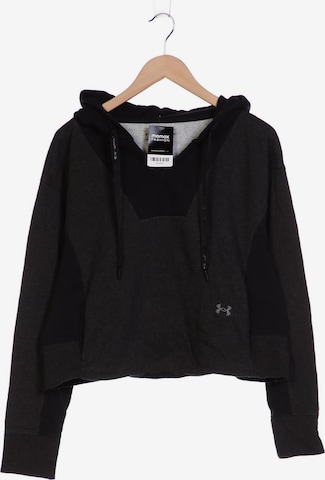 UNDER ARMOUR Sweatshirt & Zip-Up Hoodie in XL in Grey: front