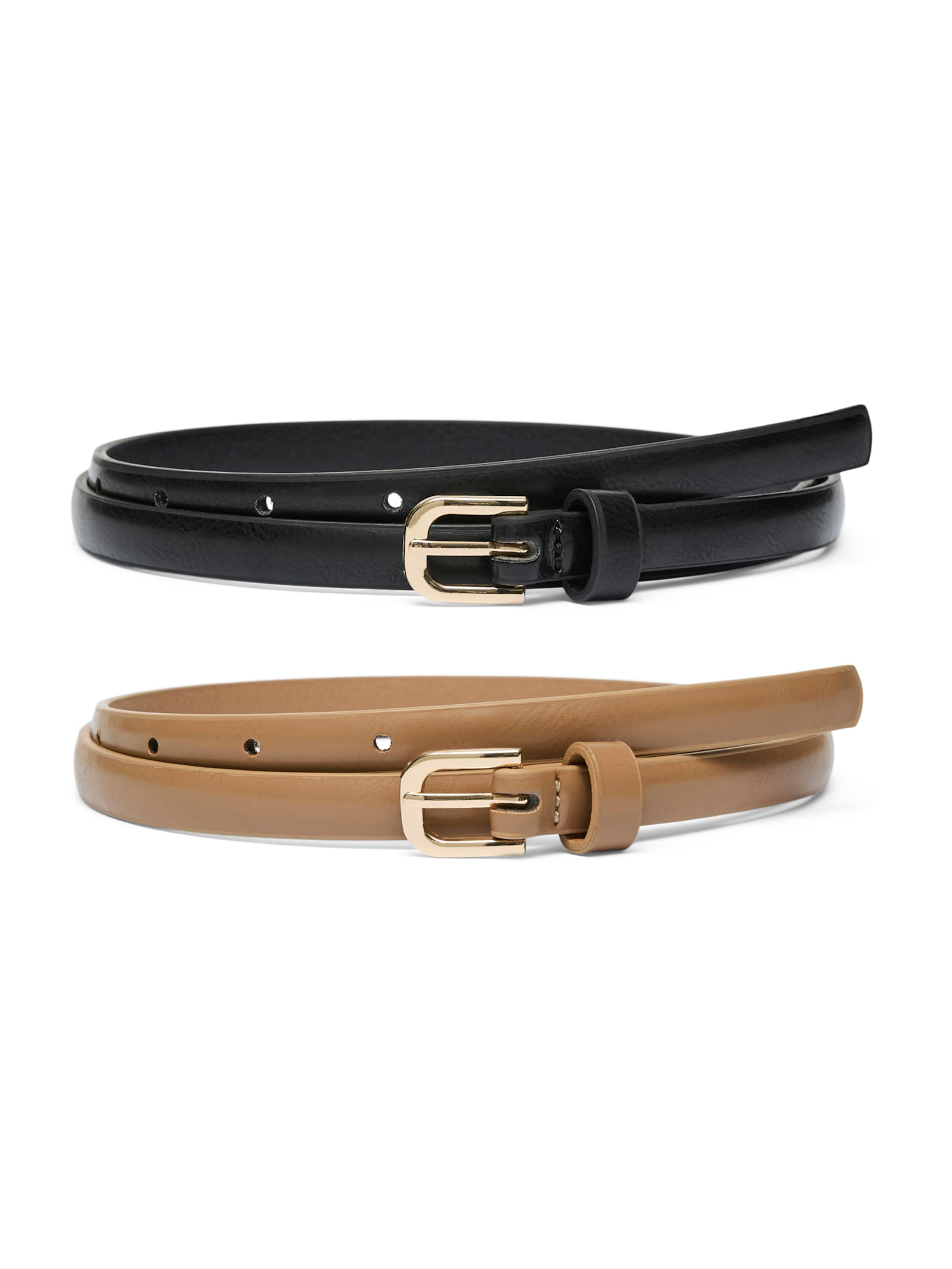 Ceinture 'VMSILJA' VERO MODA en marron : devant