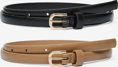 Diržas 'VMSILJA' iš VERO MODA, spalva – mokos spalva / juoda, Prekių apžvalga