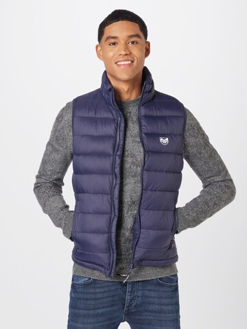 Lake View Vest 'David' in Blue: front