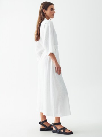 Robe-chemise 'GRETANA' Calli en blanc