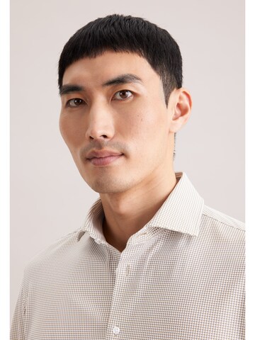 SEIDENSTICKER Regular fit Business shirt 'SMART PERFORMANCE' in Green