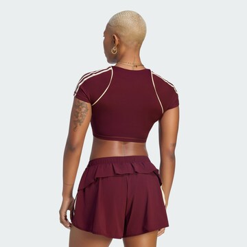ADIDAS PERFORMANCE - Camisa funcionais 'Sst' em vermelho