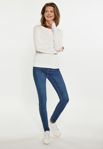 usha BLUE LABEL Свитер в Белый