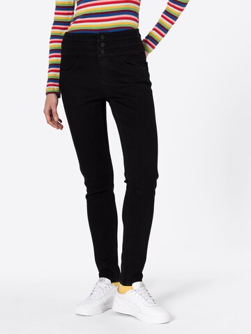 Miss Sixty Slim fit Jeans in Black: front
