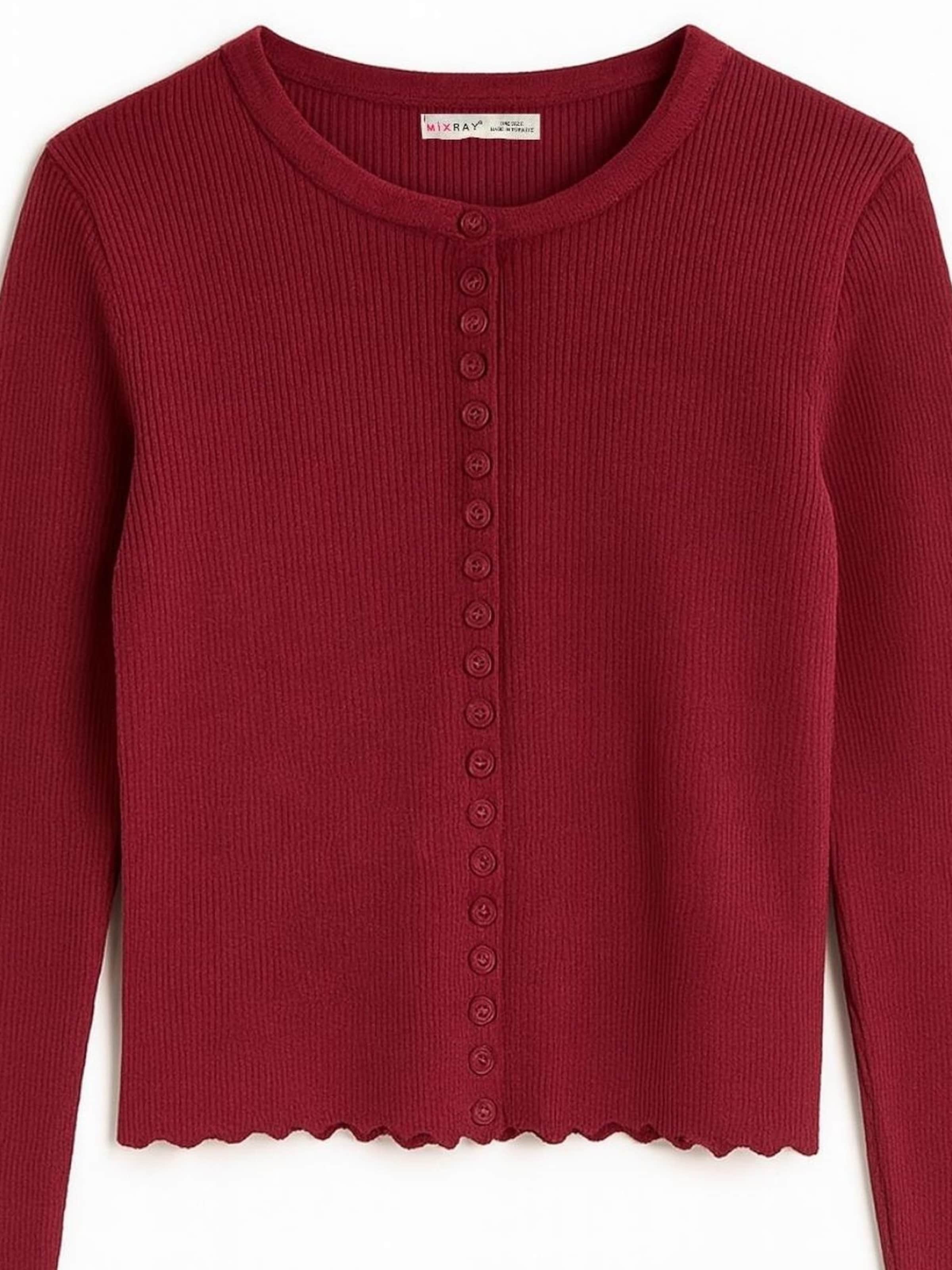 MixRay Strickjacke in Rot