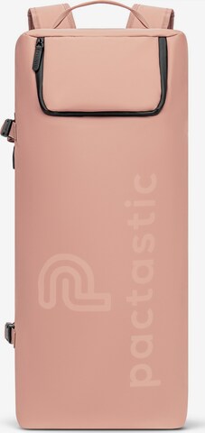 Pactastic Travel Bag in Pink: front