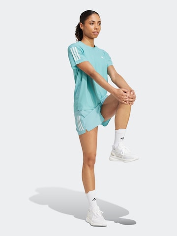 žalia ADIDAS PERFORMANCE Sportiniai marškinėliai 'Own The Run': priekis