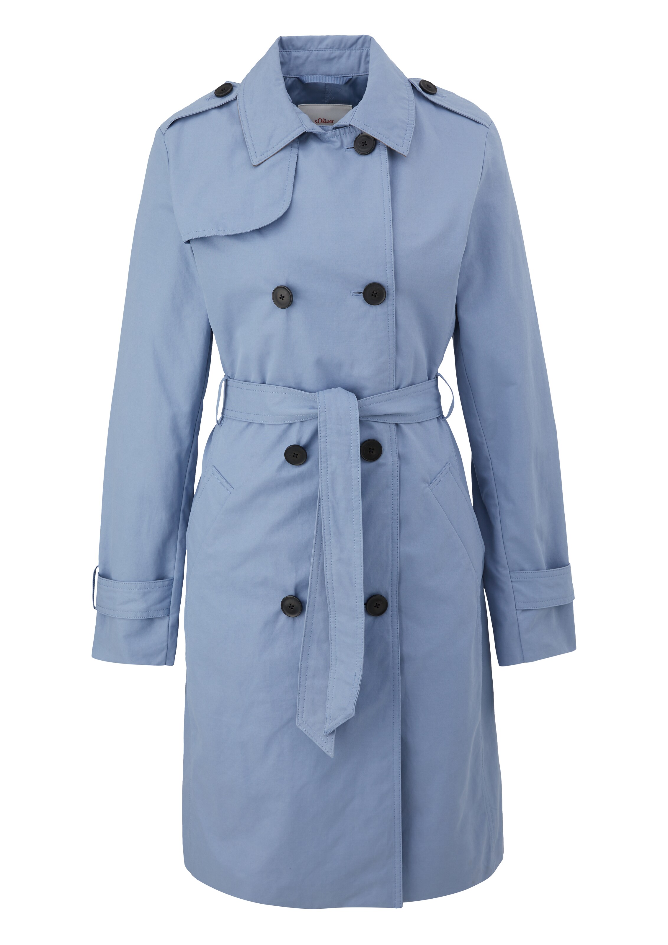 Manteau mi-saison s.Oliver en bleu : devant