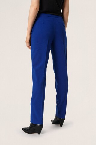 SOAKED IN LUXURY Regular Broek 'Hunter' in Blauw