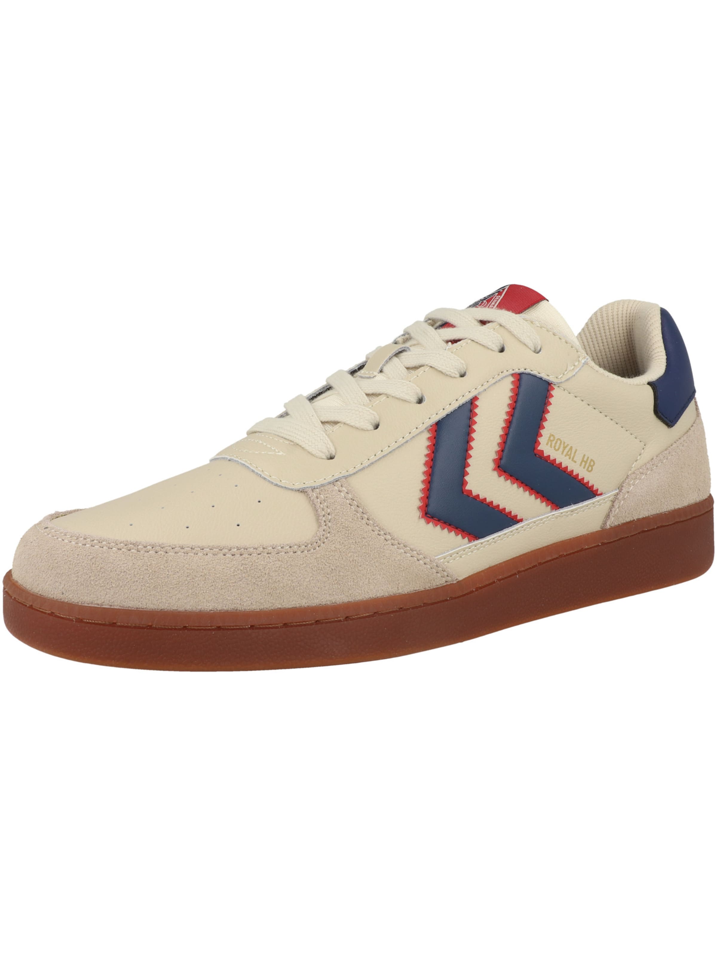 Hummel Sapatilhas baixas 'Royal' em creme / navy / vermelho, Vista do artigo
