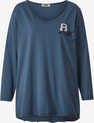 Angel of Style Shirt in Blue: front