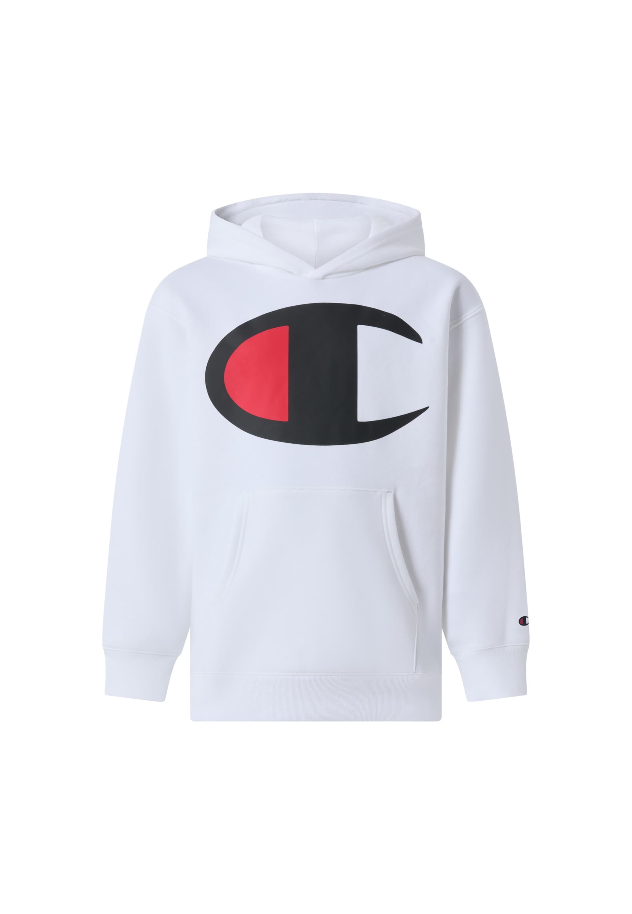 Champion Sweatshirt in 104 in marine / blutrot / weiß, Produktansicht