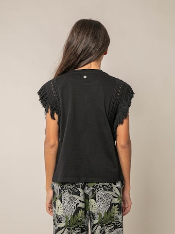 T-Shirt 'Dayna' Deeluxe en noir