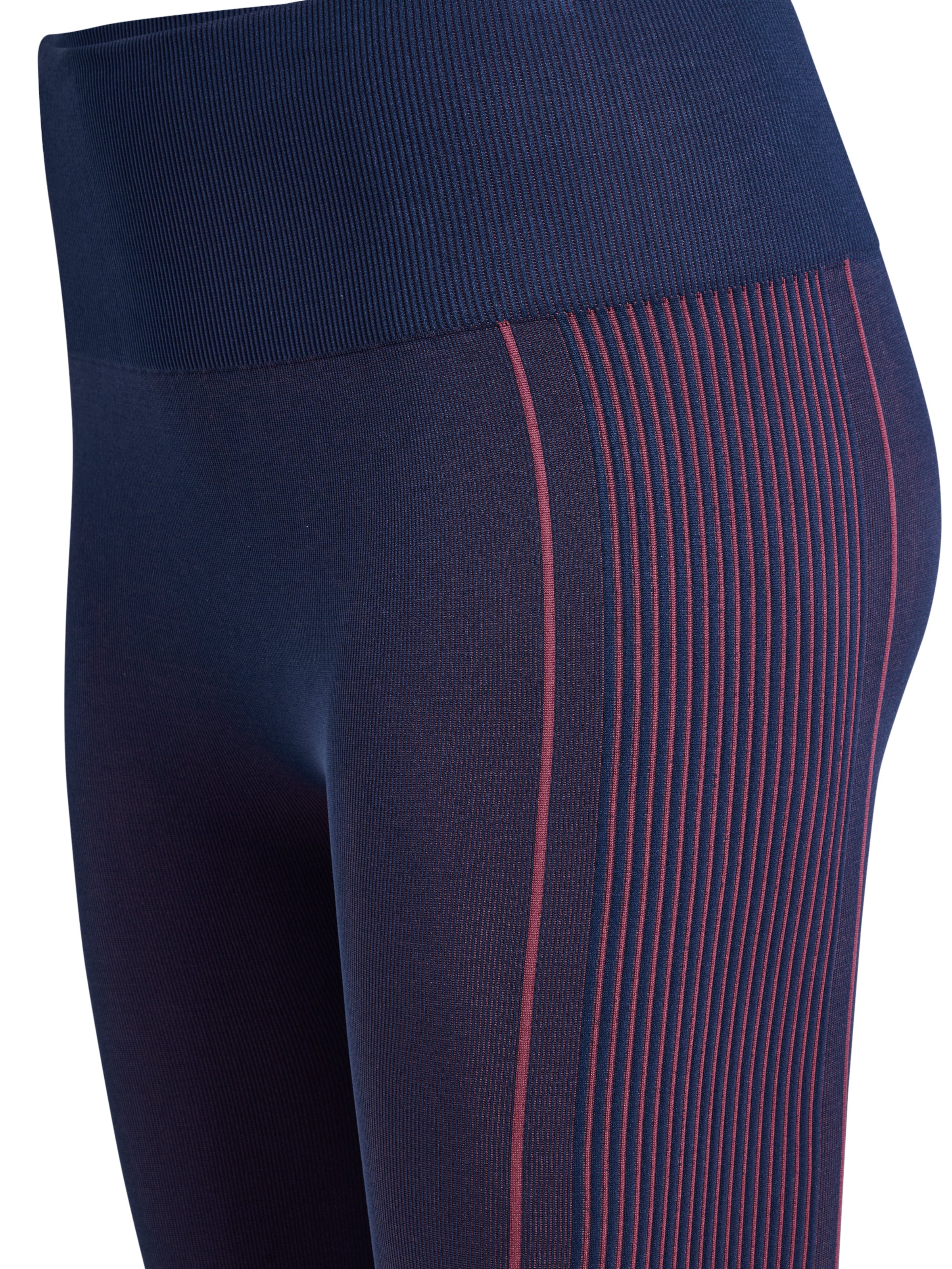 Hummel Skinny Sportbroek in Blauw