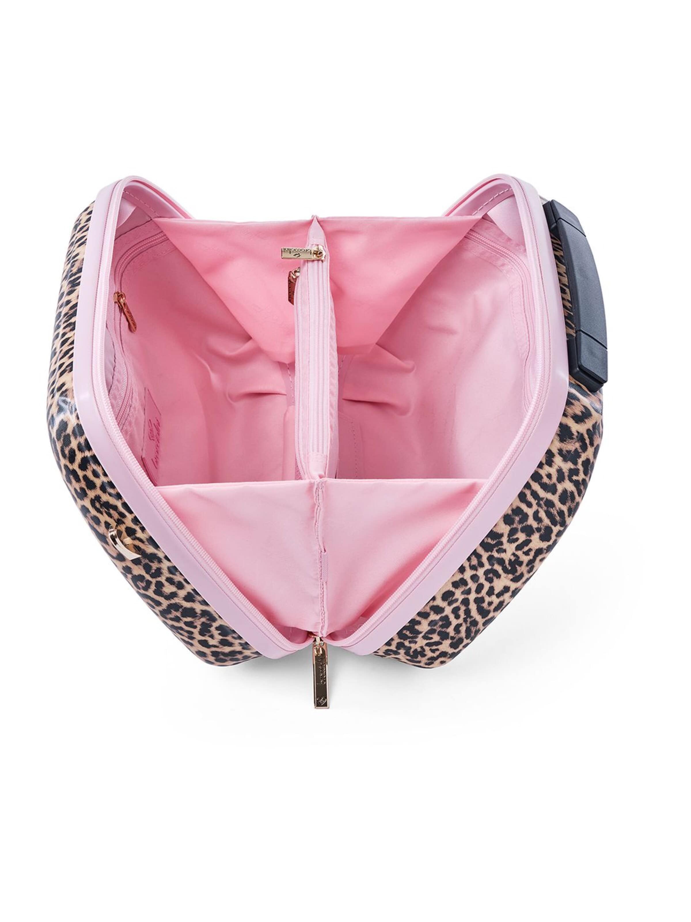 Trousse de maquillage 'Ariel' Braccialini en marron