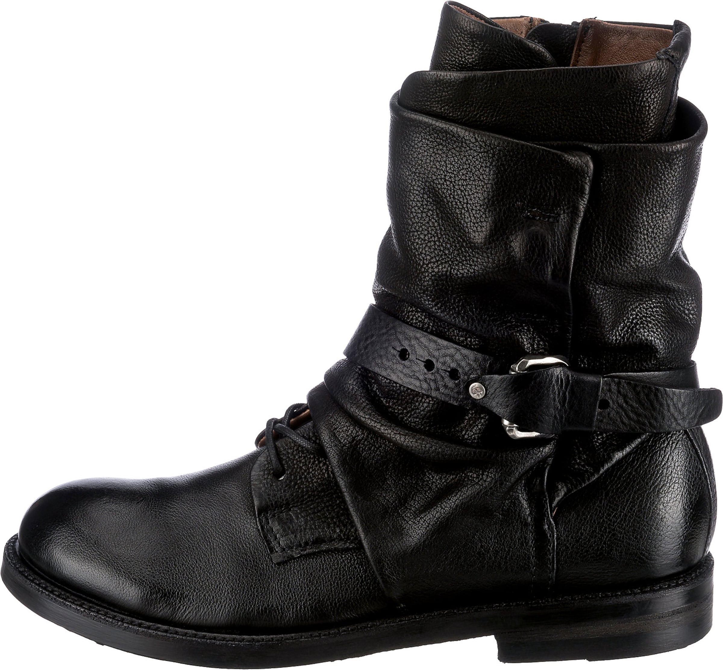 Männer Boots & Stiefel A.S.98 Westernstiefelette in Schwarz - TN71093