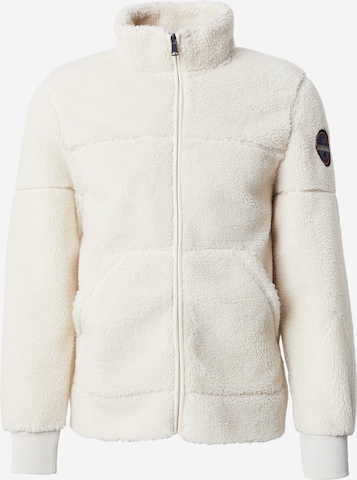 NAPAPIJRI Flisová bunda 'TARALGA' - Béžová: predná strana