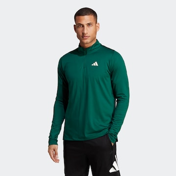 T-Shirt fonctionnel 'Sports Club ' ADIDAS PERFORMANCE en vert : devant