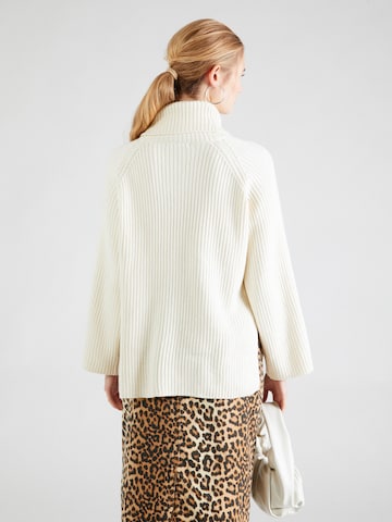 Pull-over Gina Tricot en blanc