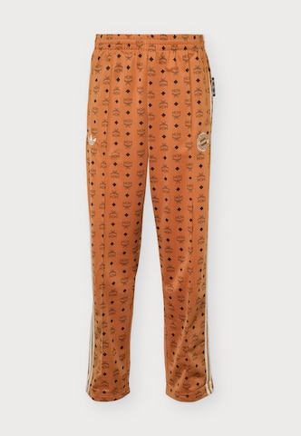 ADIDAS PERFORMANCE Loose fit Sports trousers 'FCB MCM' in Bronze: front