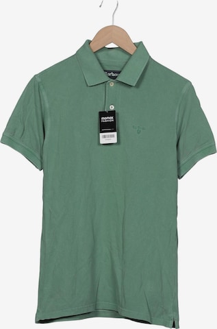 Barbour Poloshirt S in Grün: Vorderseite