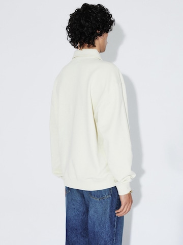 Dr. Denim Sweatshirt 'Brady Collar' in Beige