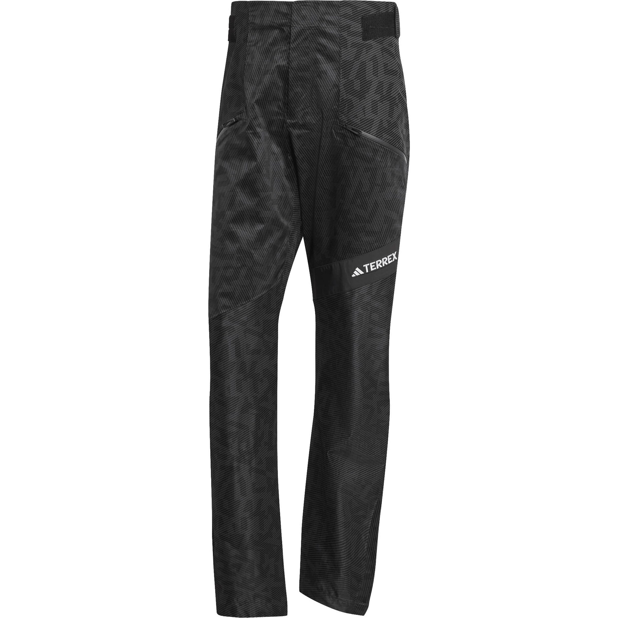 ADIDAS TERREX Regular Outdoorhose in Schwarz: Vorderseite