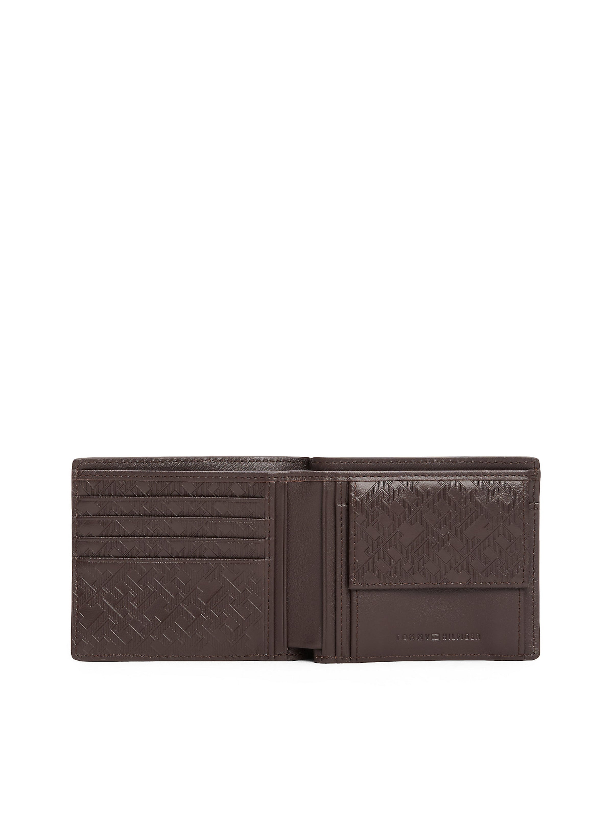 Porte-monnaies 'Bifold' TOMMY HILFIGER en marron