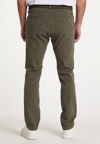 DreiMaster Maritim Regular Chino Pants in Green