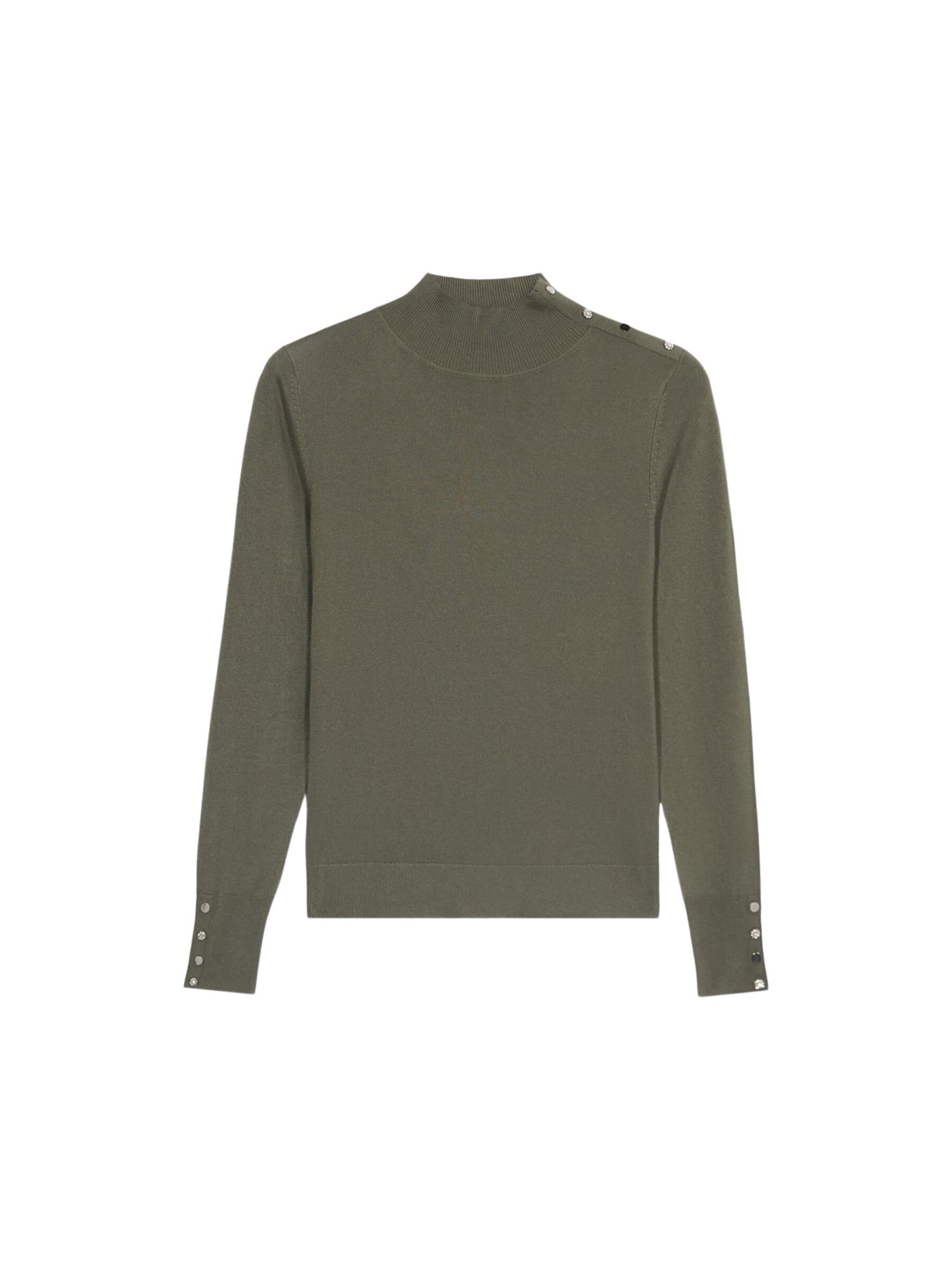 Pullover di oltre in verde: frontale