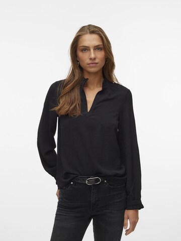 VERO MODA Blouse 'ALVA' in Black: front