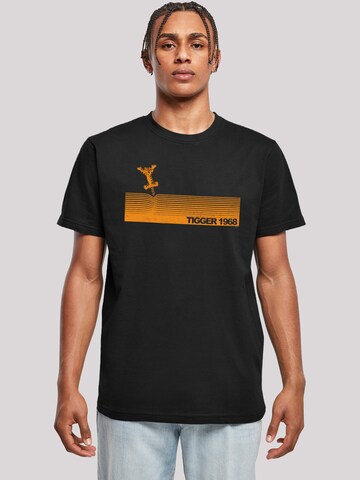 Maglietta 'Disney Winnie The Pooh Tigger 1968' di F4NT4STIC in nero: frontale