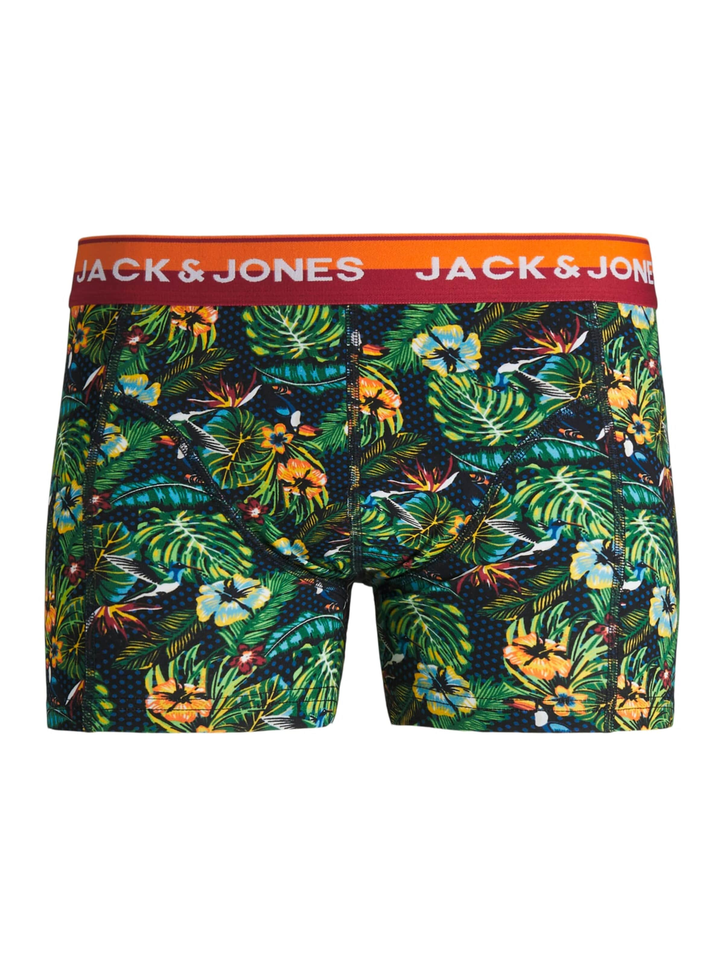 JACK & JONES Boxershorts 'JACpenta' in Zwart: voorkant