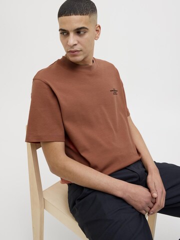 JACK & JONES Shirt 'JPRBLAchad' in Brown