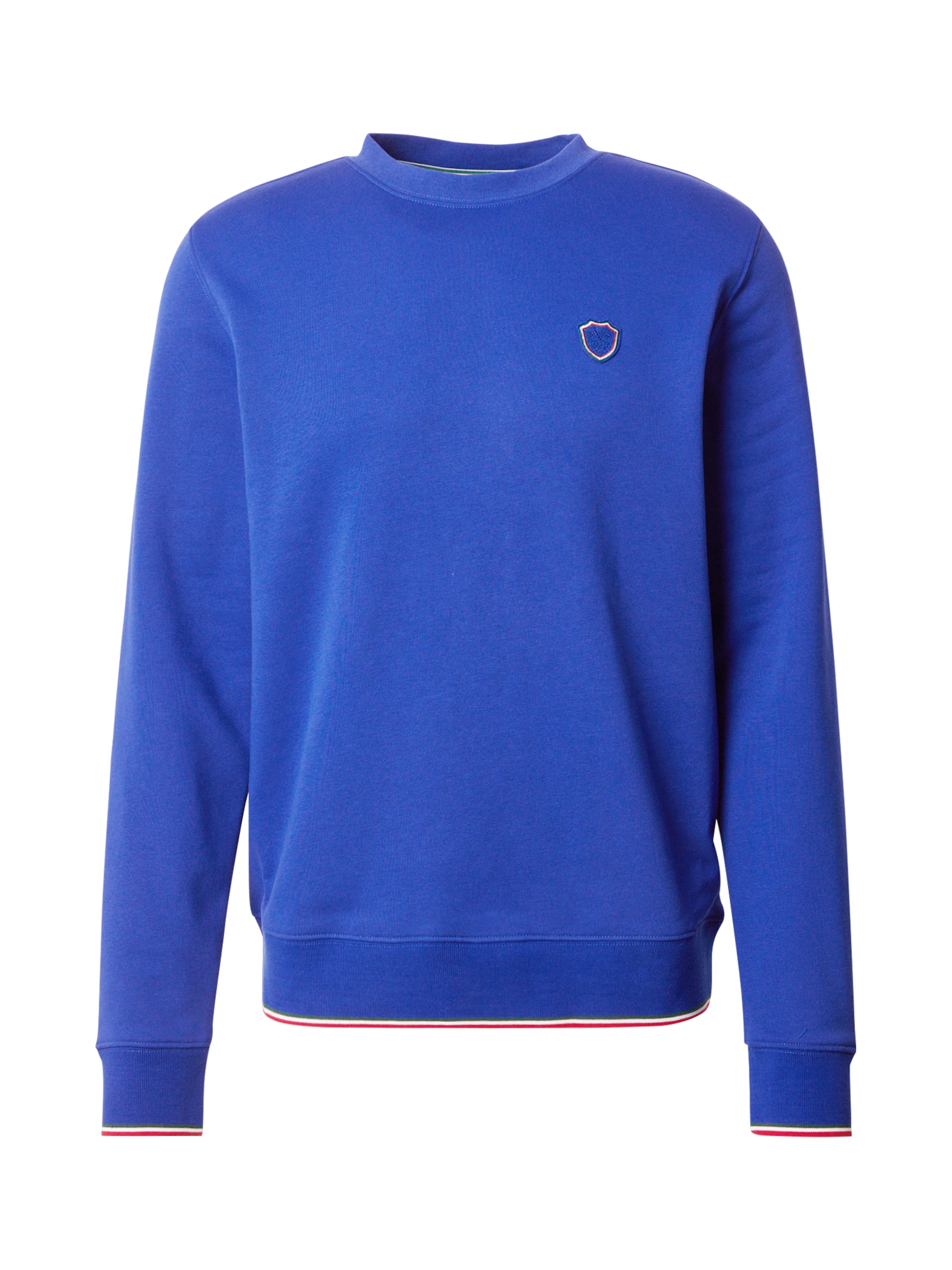 Felpa 'Samu' di 19V69 ITALIA in blu: frontale