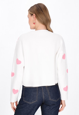 MYMO - Pullover em branco