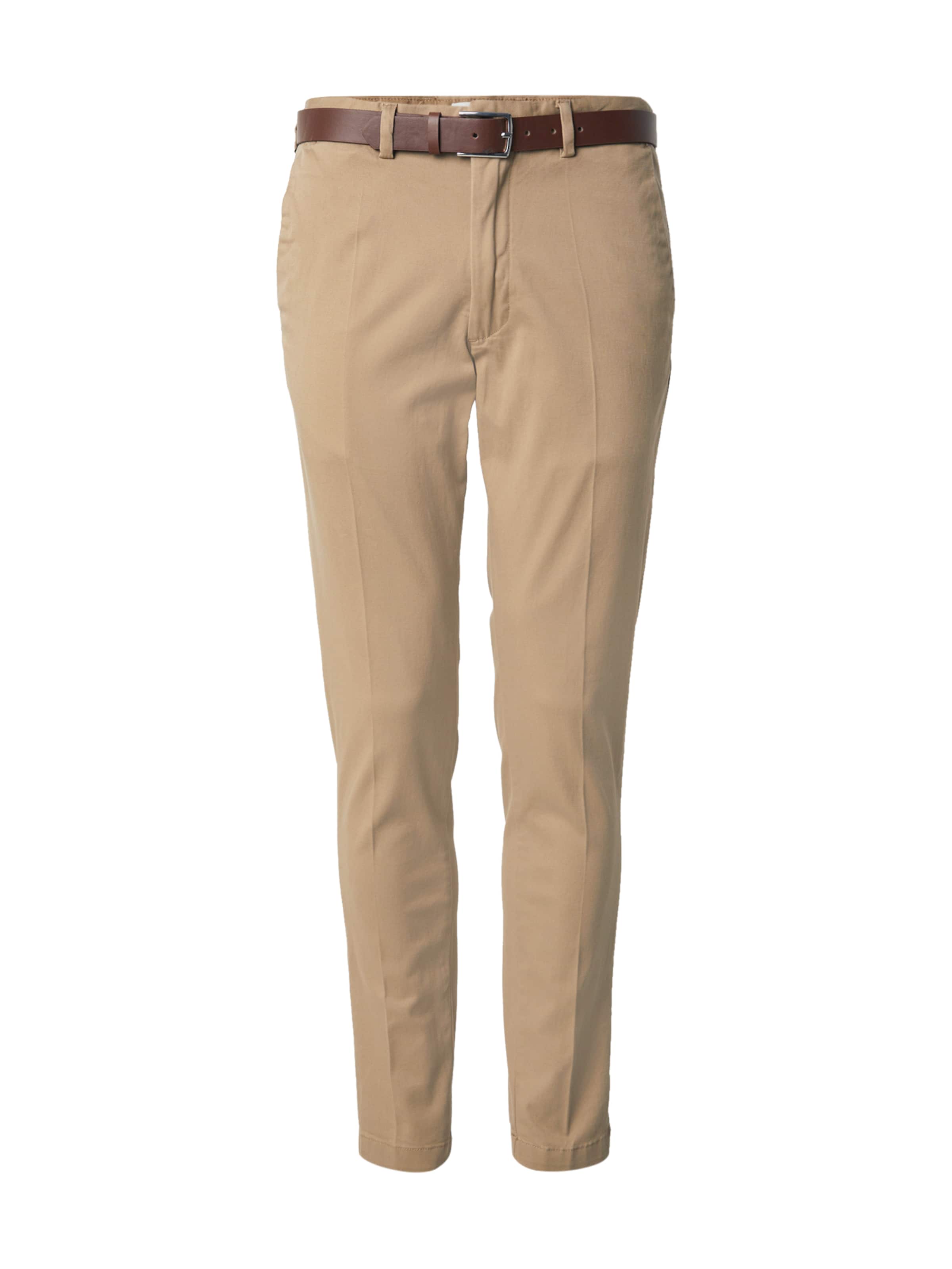 JACK & JONES Slimfit Chinobyxa 'JPSTMARCO' i beige: framsida